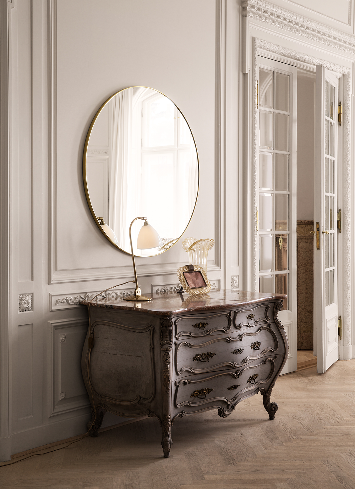 GUBI Adnet Wall Mirror, Circular